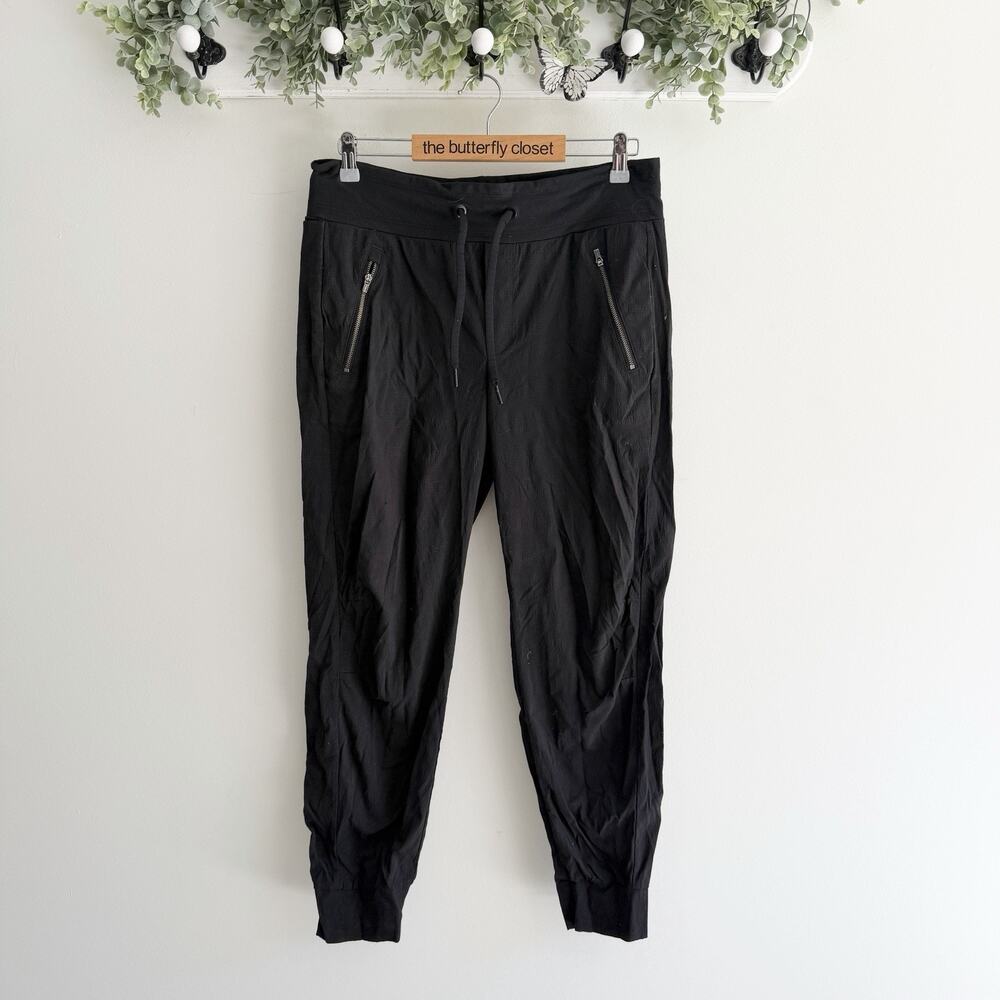 Athleta Trekkie North Jogger Black Size 10 UU5891 hiking outdoor adventure